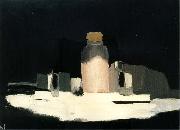 Nicolas de Stael The evase Bottle of short-necked china oil painting artist